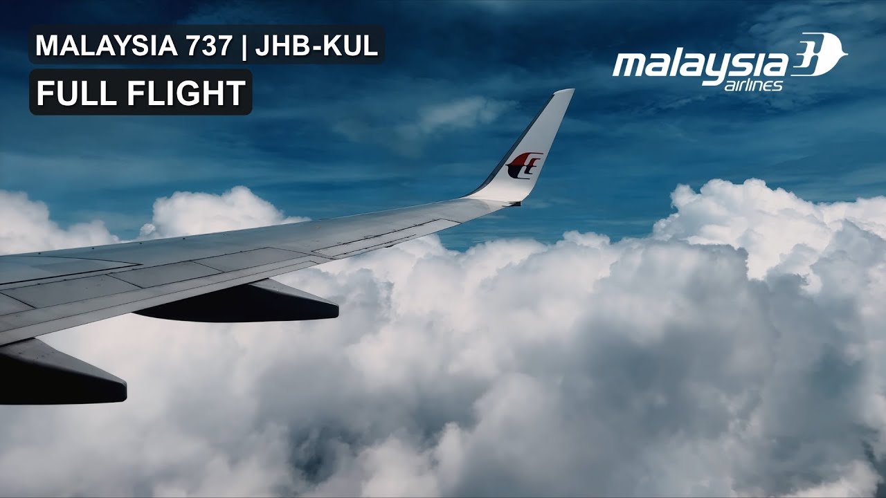 🇲🇾 Johor JHB - Kuala KUL 🇲🇾 Malaysia 737 FULL FLIGHT (Ep.47) ✈️