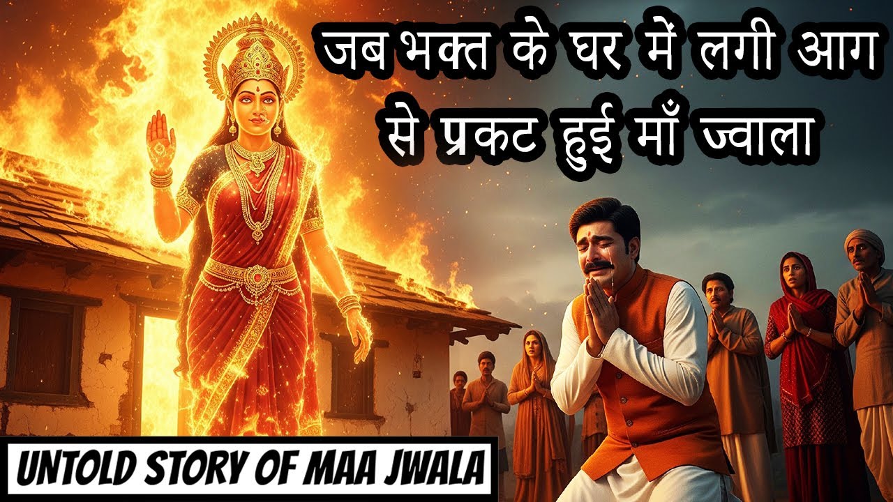 Bhakt Ke Ghar Me Lagi Aag Se Prakat Hui Maa Jwala | Jwala Maa Katha | Hindi Bhakti Story