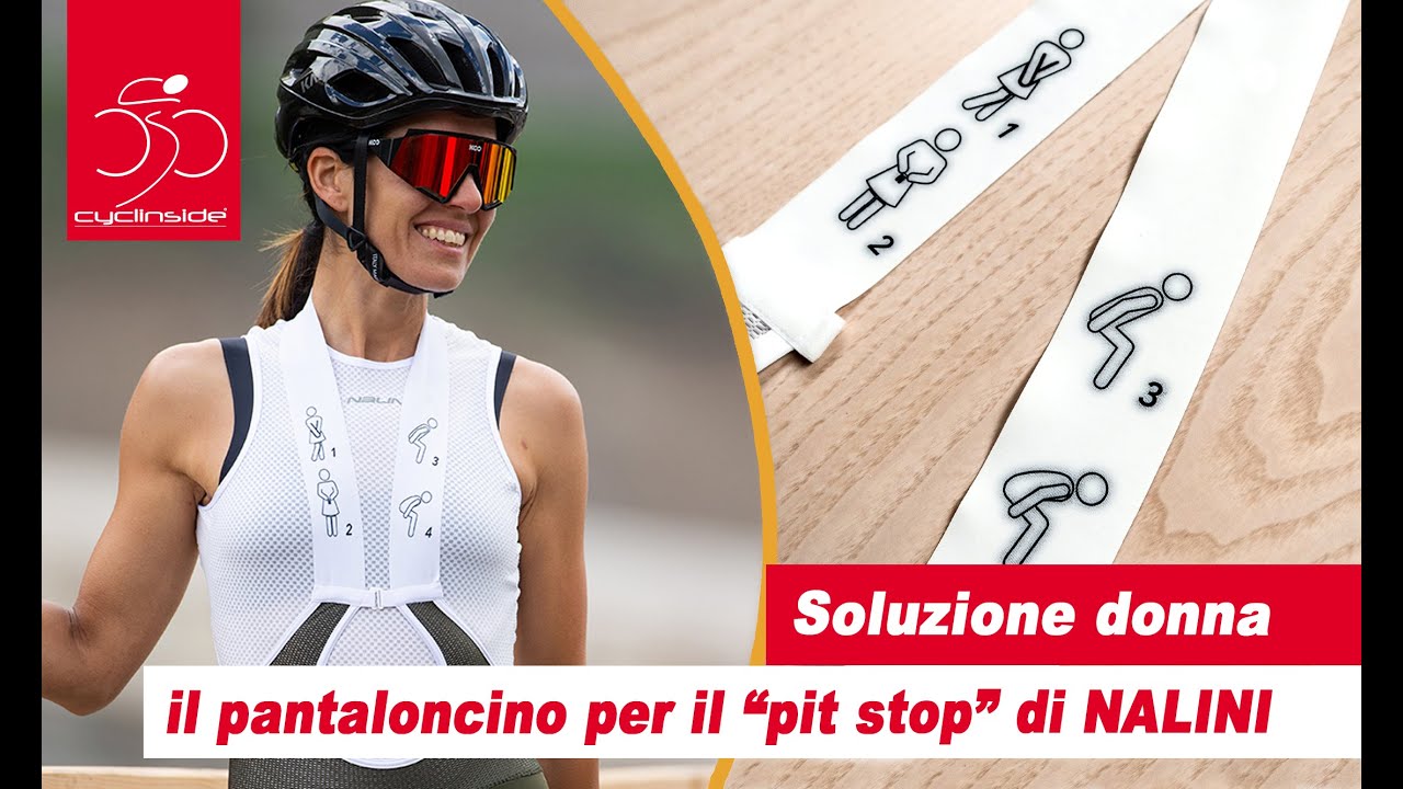 Pantanloncino per cicliste che facilita le soste 