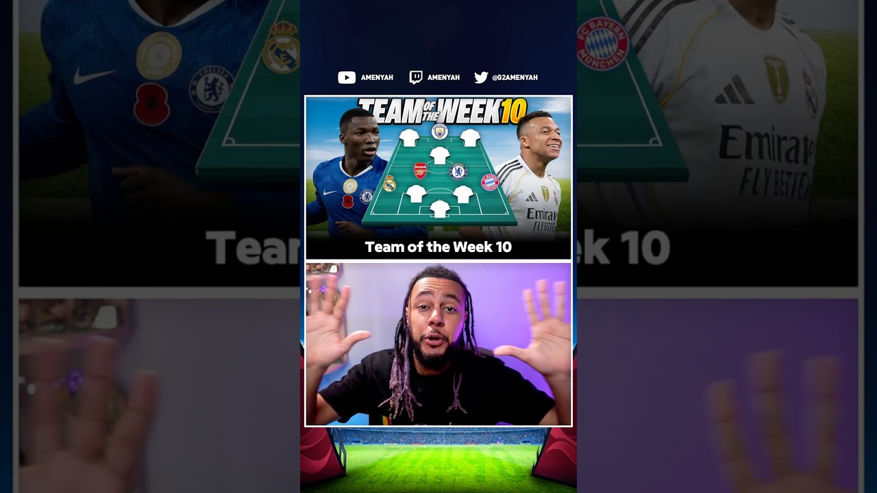 Команда недели Quickfire 10! 🌍 при участии Caicedo, Rice + Cherki 👀