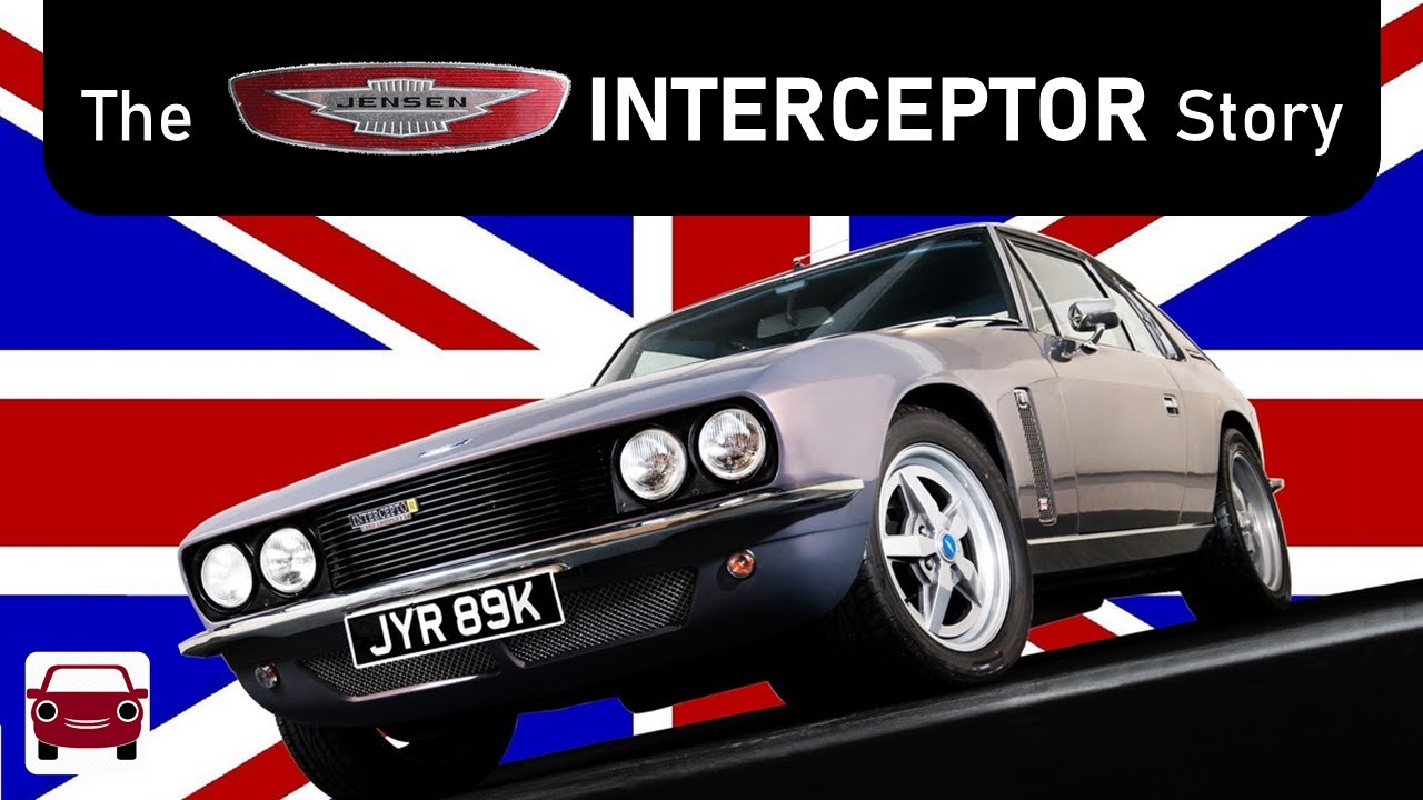 The Jensen Interceptor - a 4WD BEAST that held a speed record for 30 years!