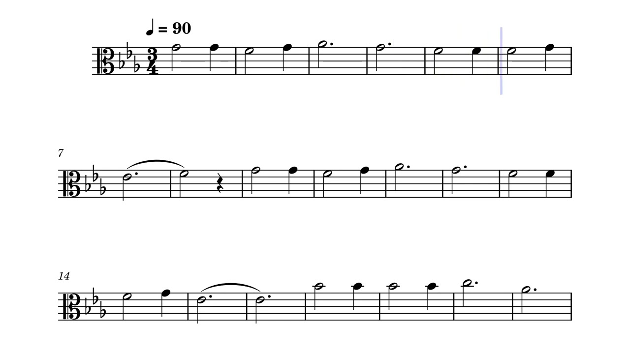 Himno#62 Santo, santo, santo es el Señor. #viola 