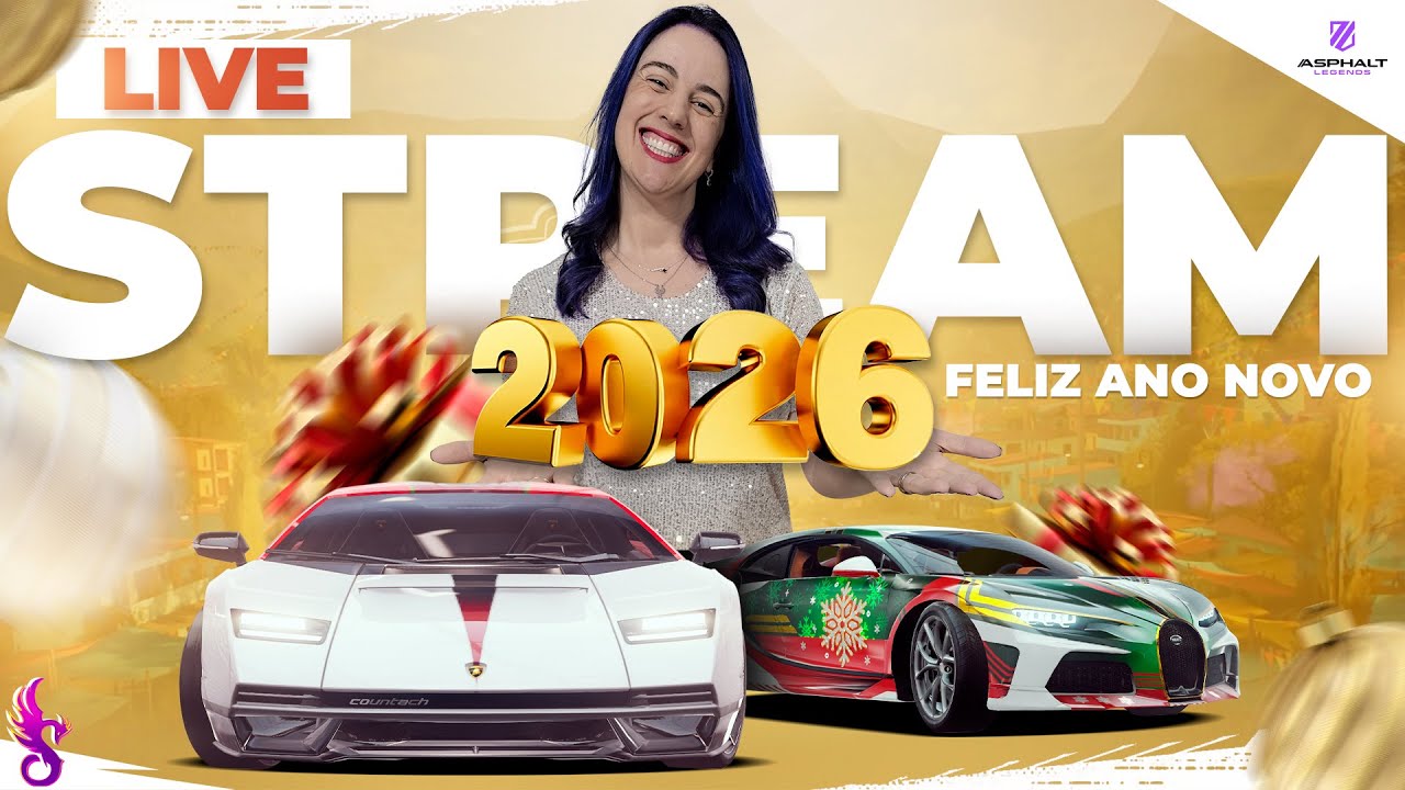 Asphalt Legends - Last stream this year! Happy New Year all!