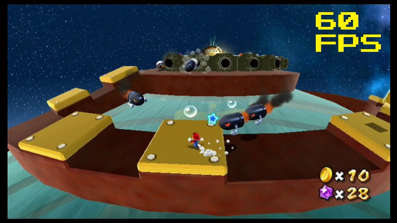 32. [60 FPS] The Secret of the Buoy Base - Buoy Base Galaxy - Super Mario Galaxy