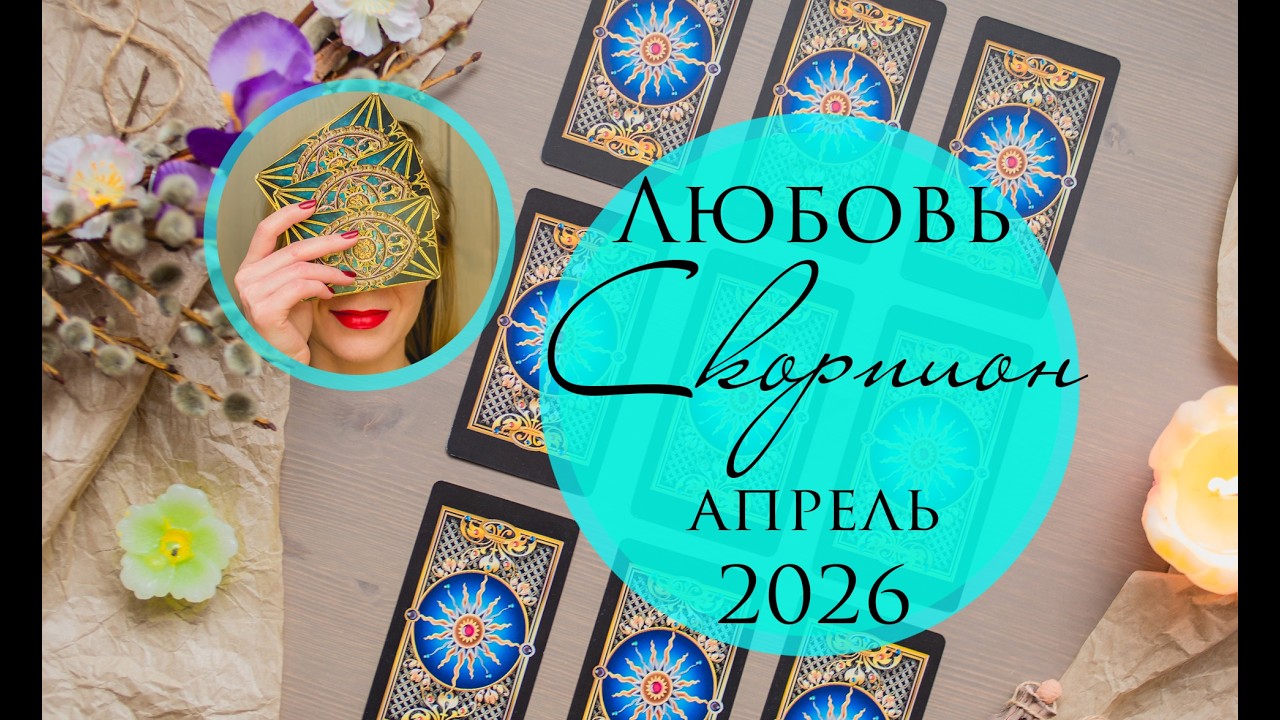 Скорпион АПРЕЛЬ 2026 любовный прогноз на картах Таро