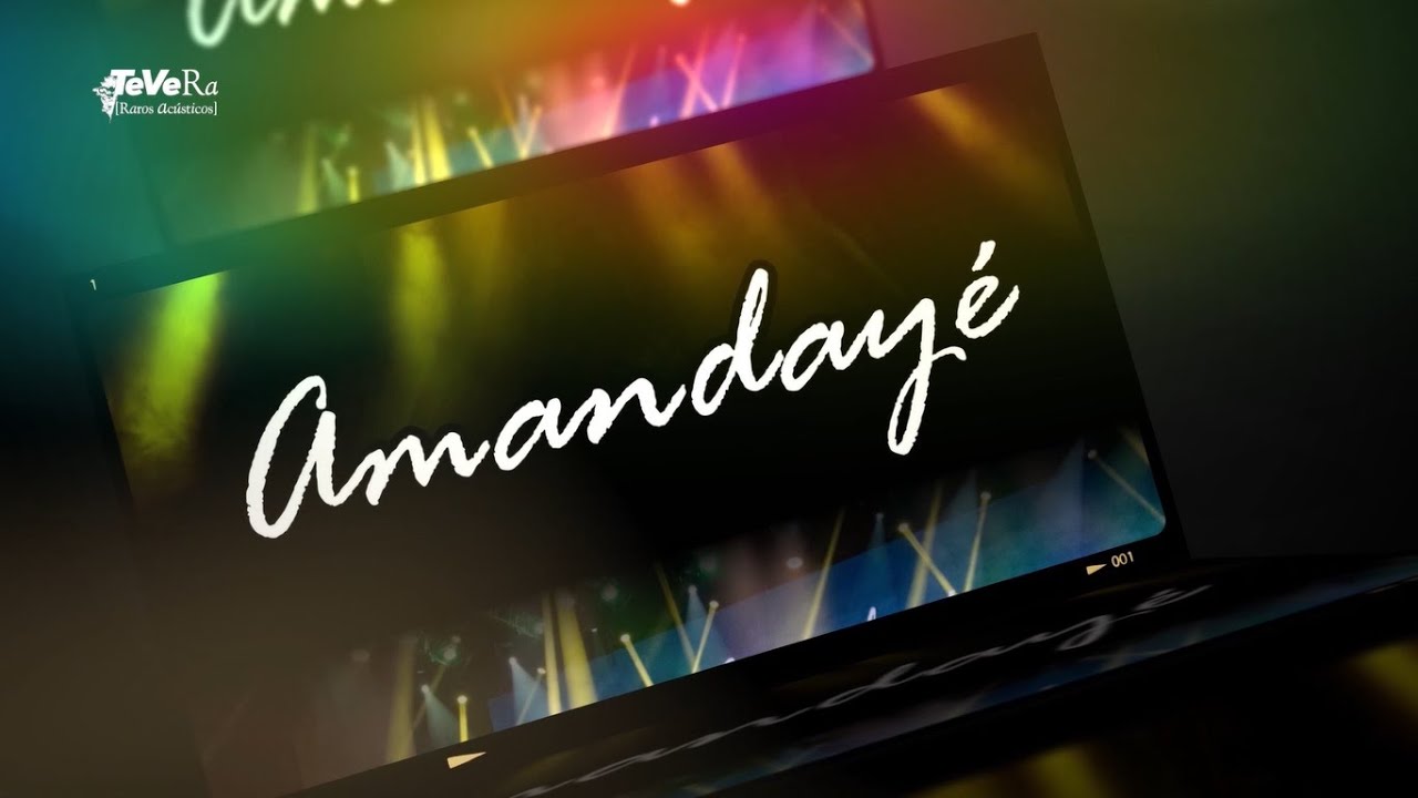 AMANDAYÉ solo canciones - TeVeRa Raros Acústicos