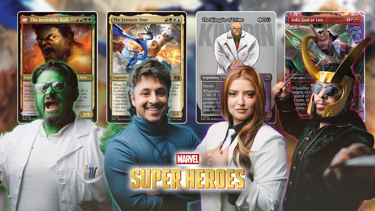 Marvel Super Heroes Commander Gameplay | Фантастическая четверка против Невероятного Халка против...