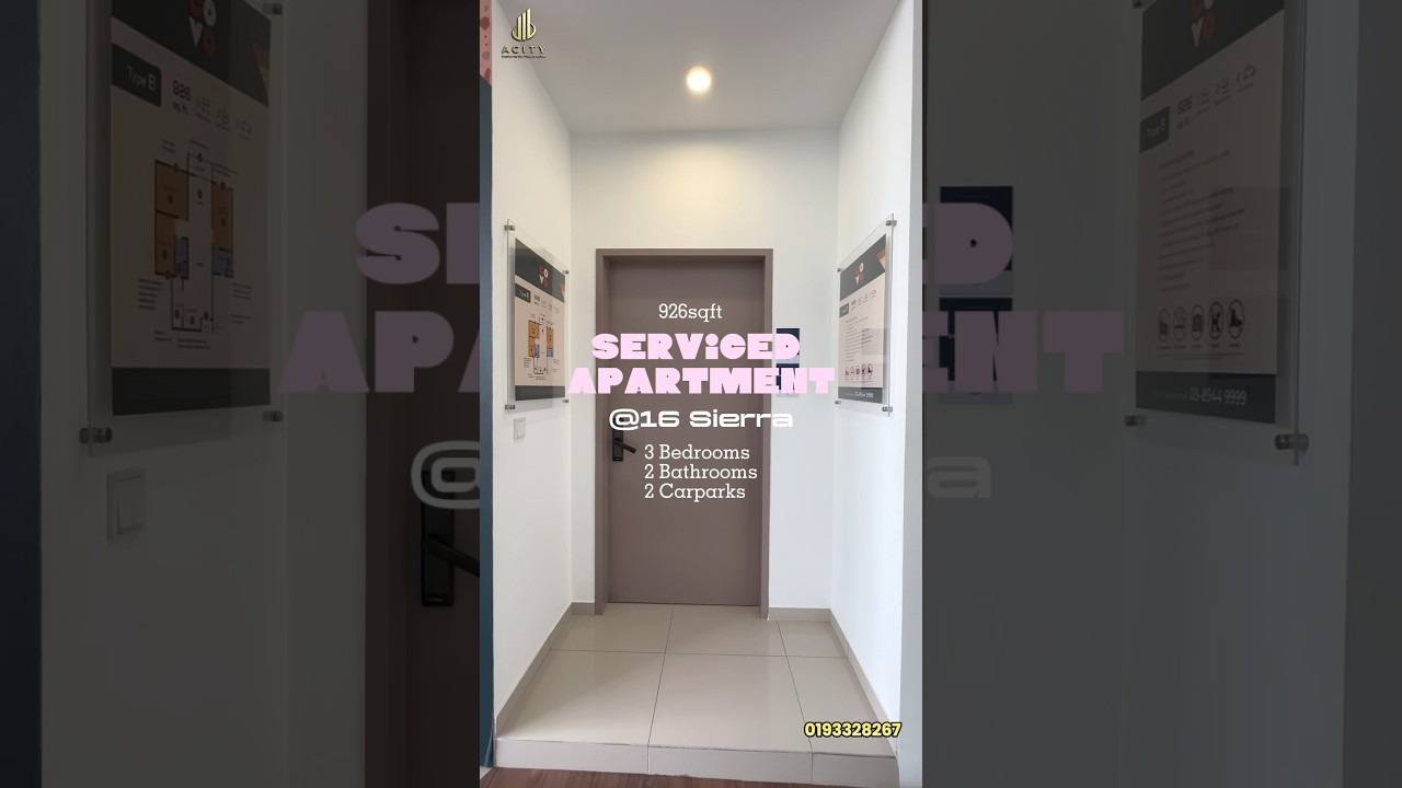 Serviced Apartment @ MRT 16 Sierra