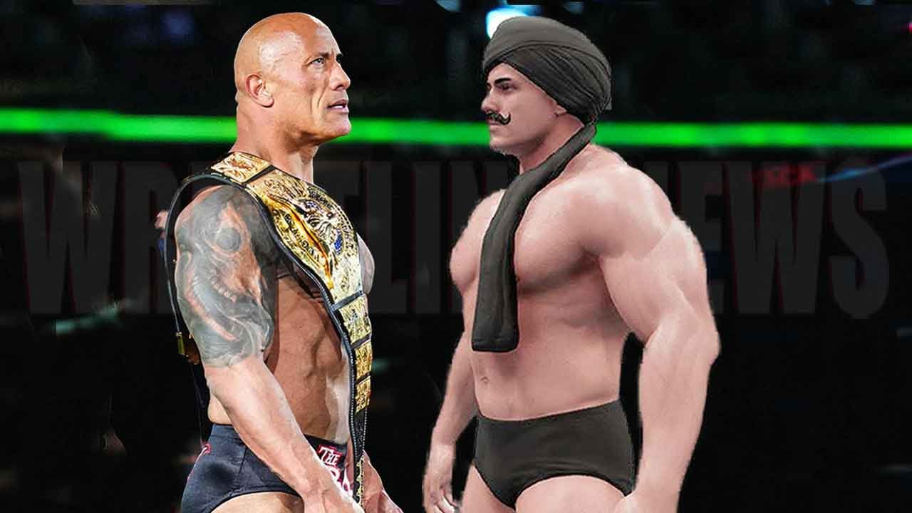 Dara Singh vs The Rock Undisputed Championship Match