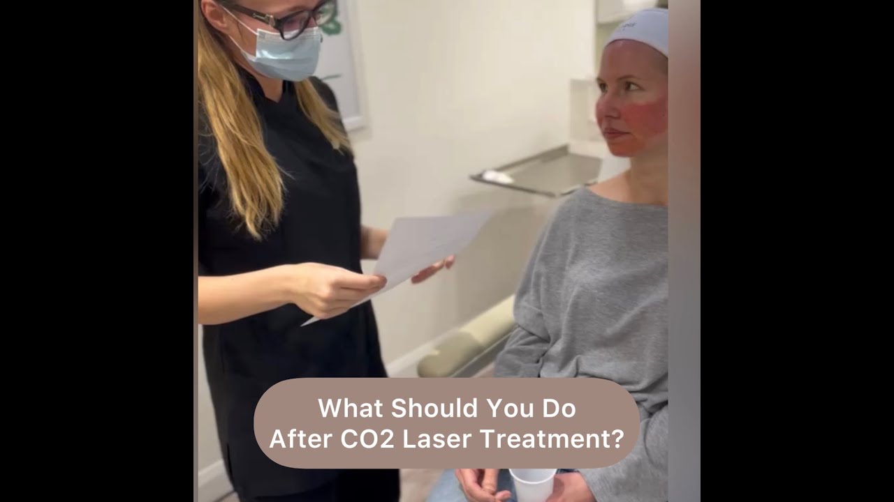 CO2 laser treatment aftercare