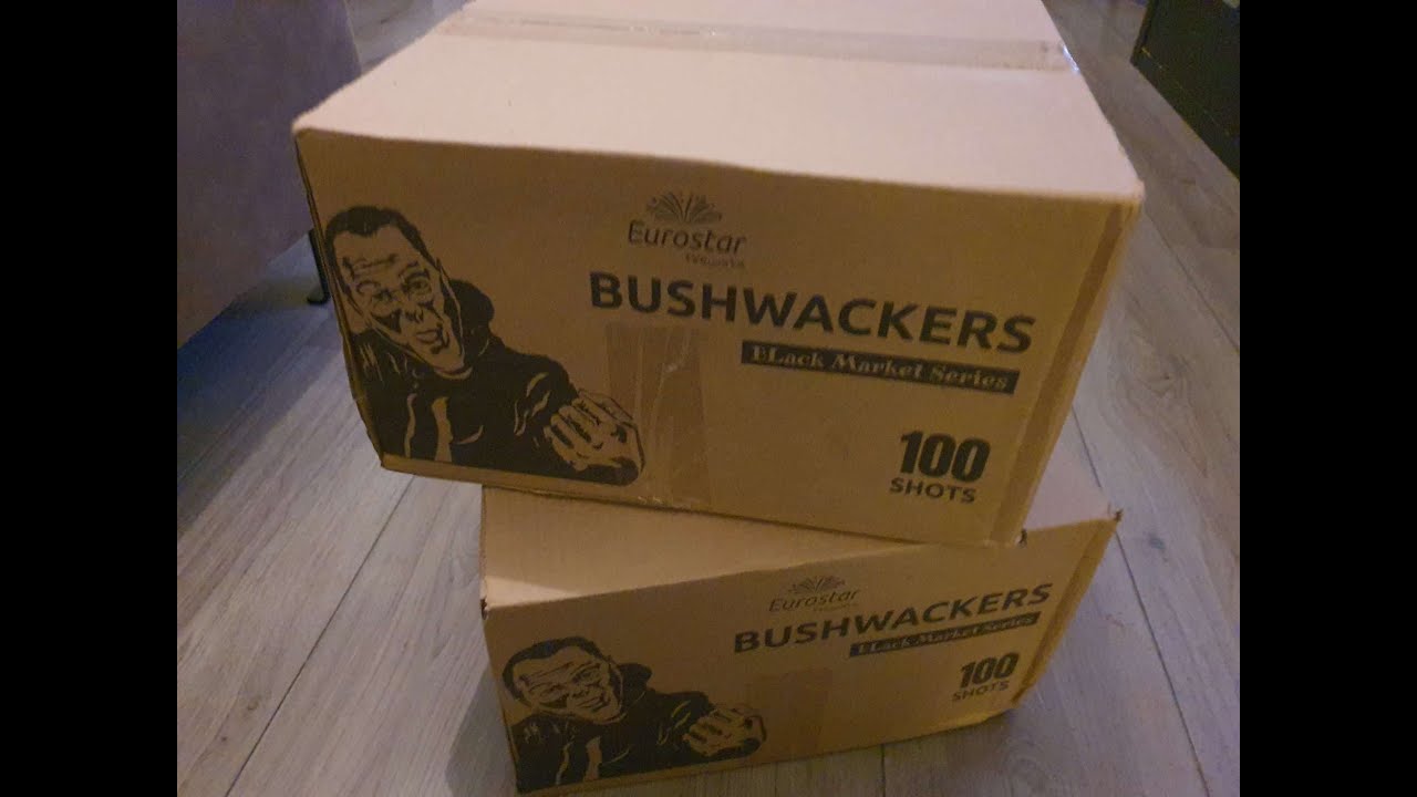 2x Bushwackers 100sh / 25mm - Eurostar Fireworks - Straatfilm
