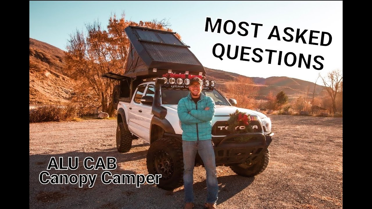 ALU CAB Series #1: Most asked questions about my ALU CAB Canopy Camper