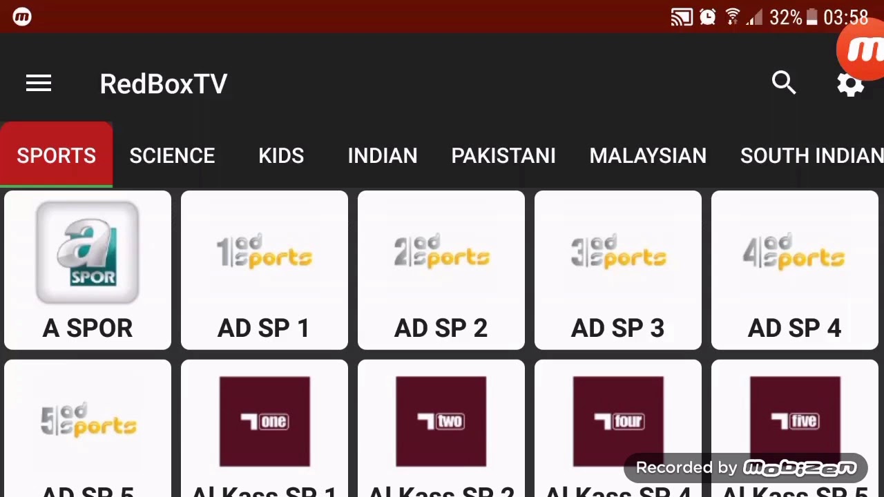 تطبيق خيالي بجودة خرافية REDBOXTV قنوات العالم دون تقطع