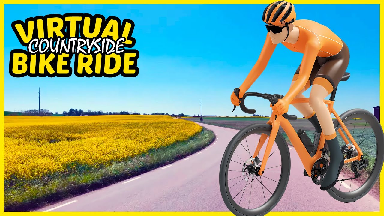 Virtual Bike Ride | Swedish Countryside