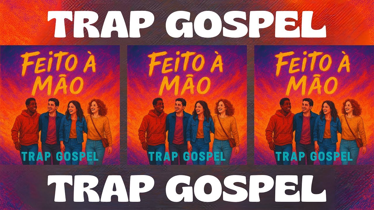 FEITO A M&Atilde;O | TRAP GOSPEL (LETRA)