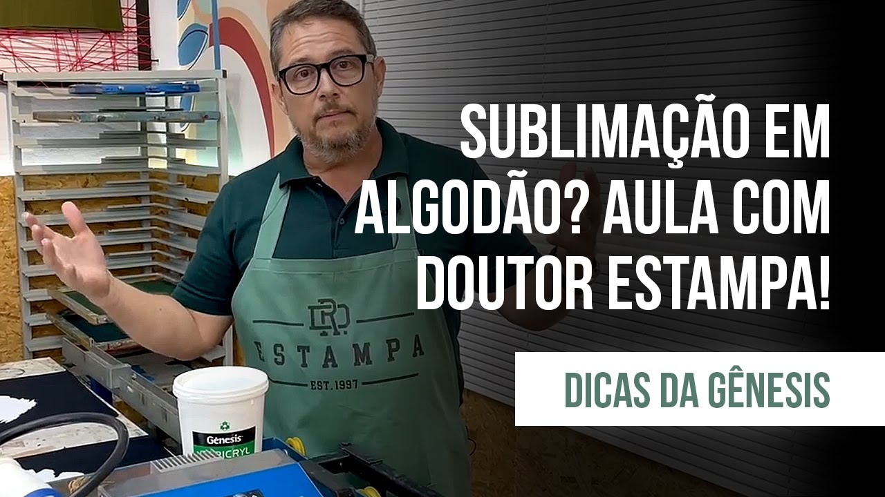 #118 - Sublimação em Algodão: O Segredo da Serigrafia Revelado