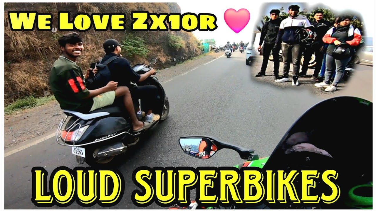 Loud Superbikes sound | Fast Superbikes 😍 Public reaction india | BMW | Honda | Kawasaki | Benelli 😱