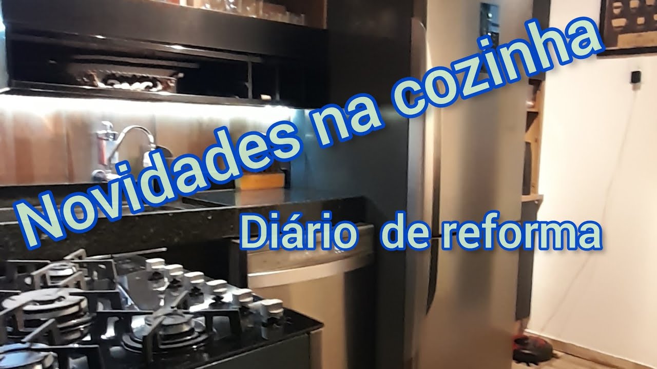Diario de reforma da cozinha itamaxi / novidade na cozinha/ uma conquista que eu tanto sonhei