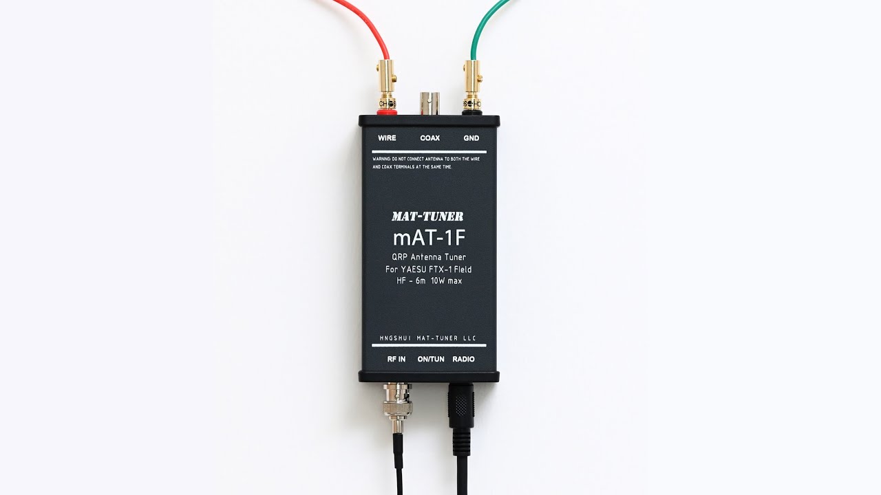 mAT-1F antenna tuner Operational Demo