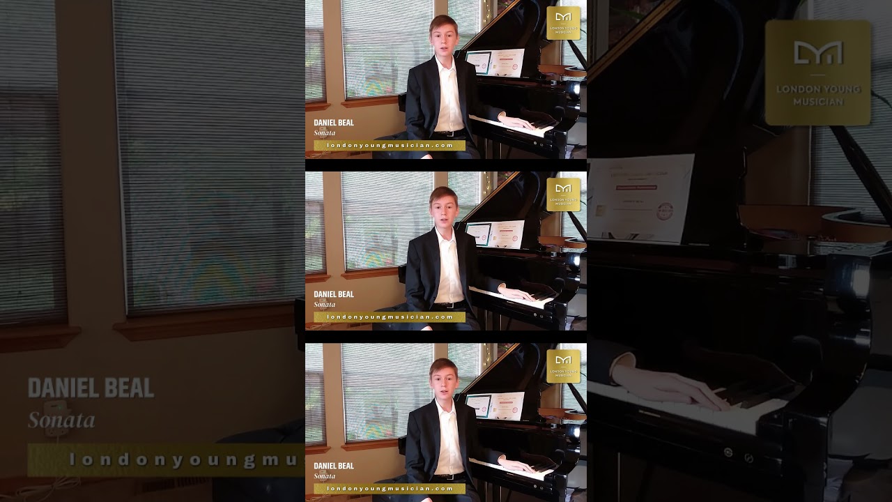 LYM Platinum Champion Daniel Beal 23-24 Season 2 #londonyoungmusician #onlinemusiccompetition
