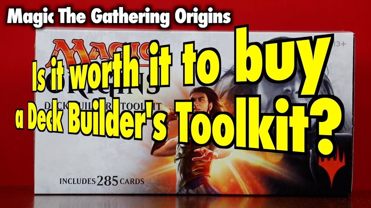 MTG - Is it worth it to buy a Deck Builder's Toolkit for Magic: The Gathering Origins?