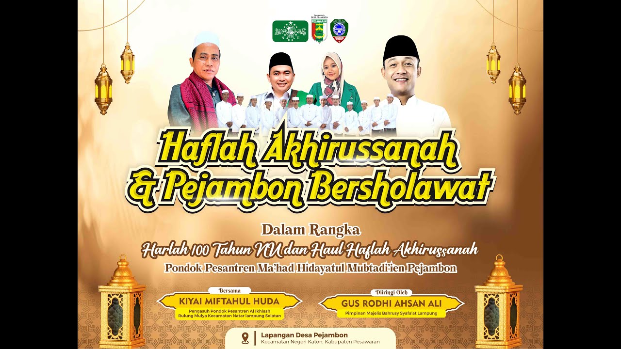 Haflah Akhirussanah & Pejambon Bersholawat