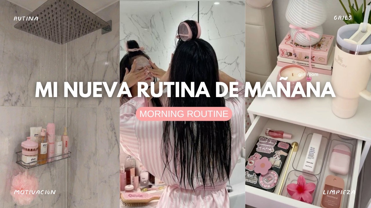 Mi NUEVA RUTINA de MA&Ntilde;ANA 2025 💜MY MORNING ROUTINE💜