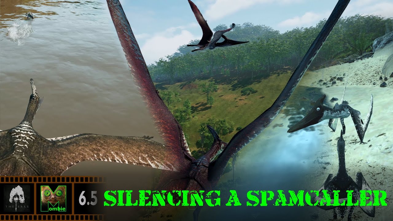 The Isle Evrima - Silencing A Spamcaller - Update 6.5 - Pteranodon