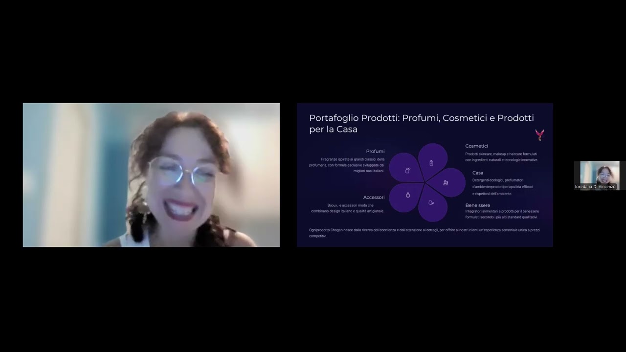 Presentazione aziendale Chogan relatrice : LOREDANA DI VINCENZO