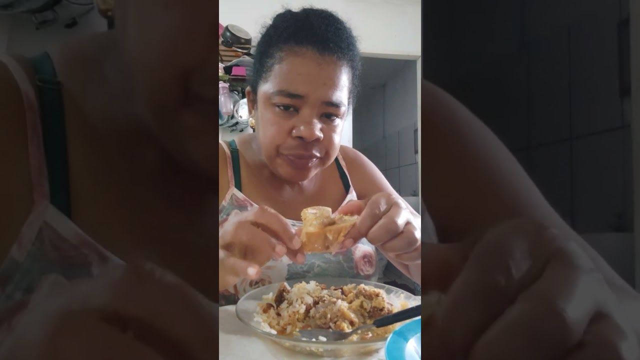#almoço #mukbang #pimentao #comida #salada #comedor cebola 🧅#almoço de hoje vem conferir 