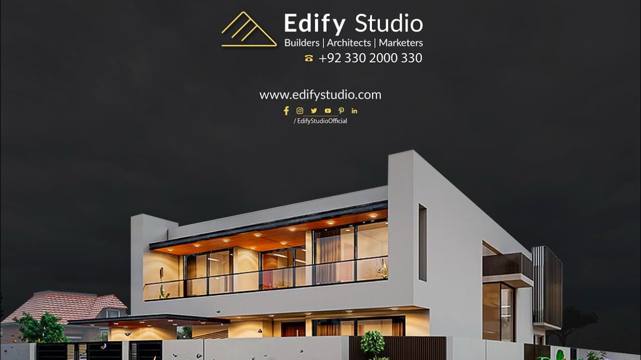 Modern & Elegant 1 Kanal House in DHA 2 Islamabad by Edify Studio