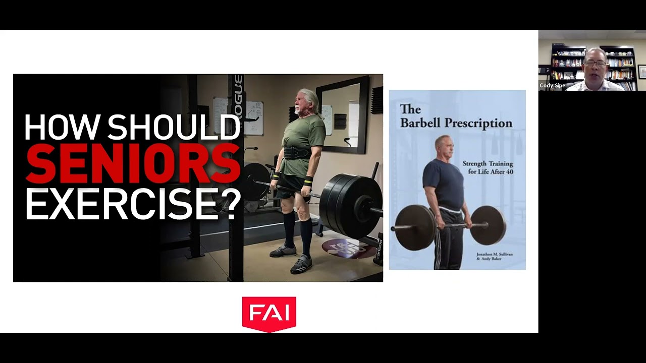 Rehab summit 2020  Dr. Cody Sipe- Power Training  an essential strategy for all older adults