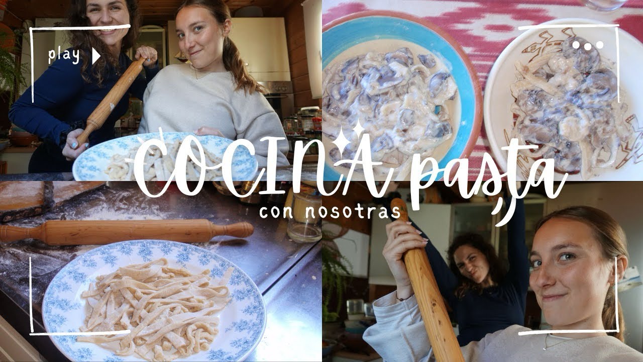 Cocina pasta con nosotras por primera vez ep:1 de cocina