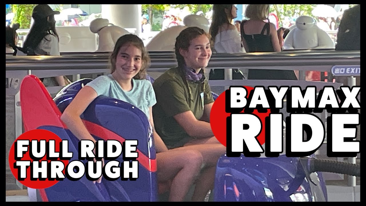 BayMax Ride in Tokyo Disneyland ~ full ride-through POV. ~ dance party!