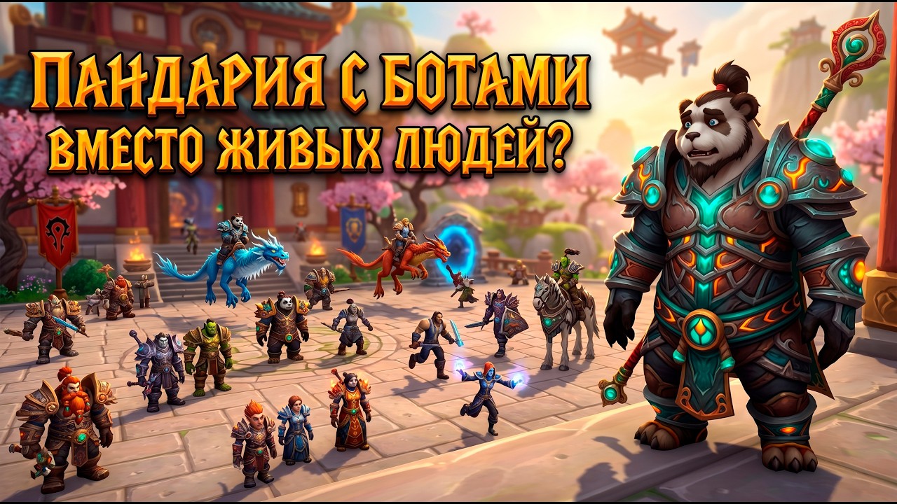 I turned WoW: Mists of Pandaria into a single-player RPG and will tell you what it is all about.