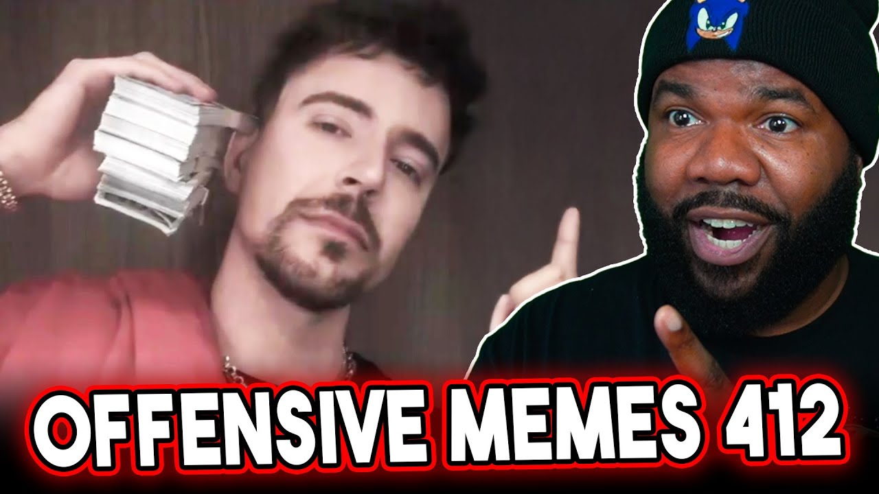 Hood MrBeast?! + HIGHLY OFFENSIVE memes - NemRaps Try Not To Laugh 412