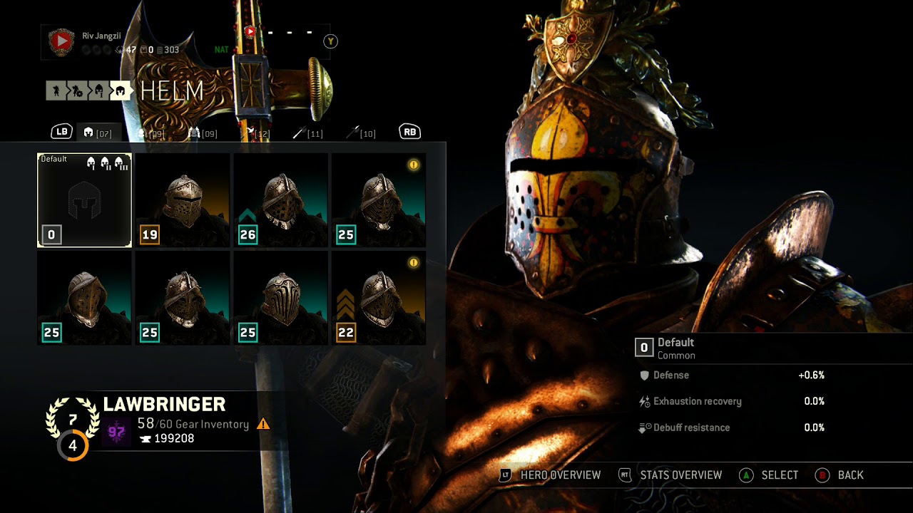 For honor | Lawbringer legendary gear opening