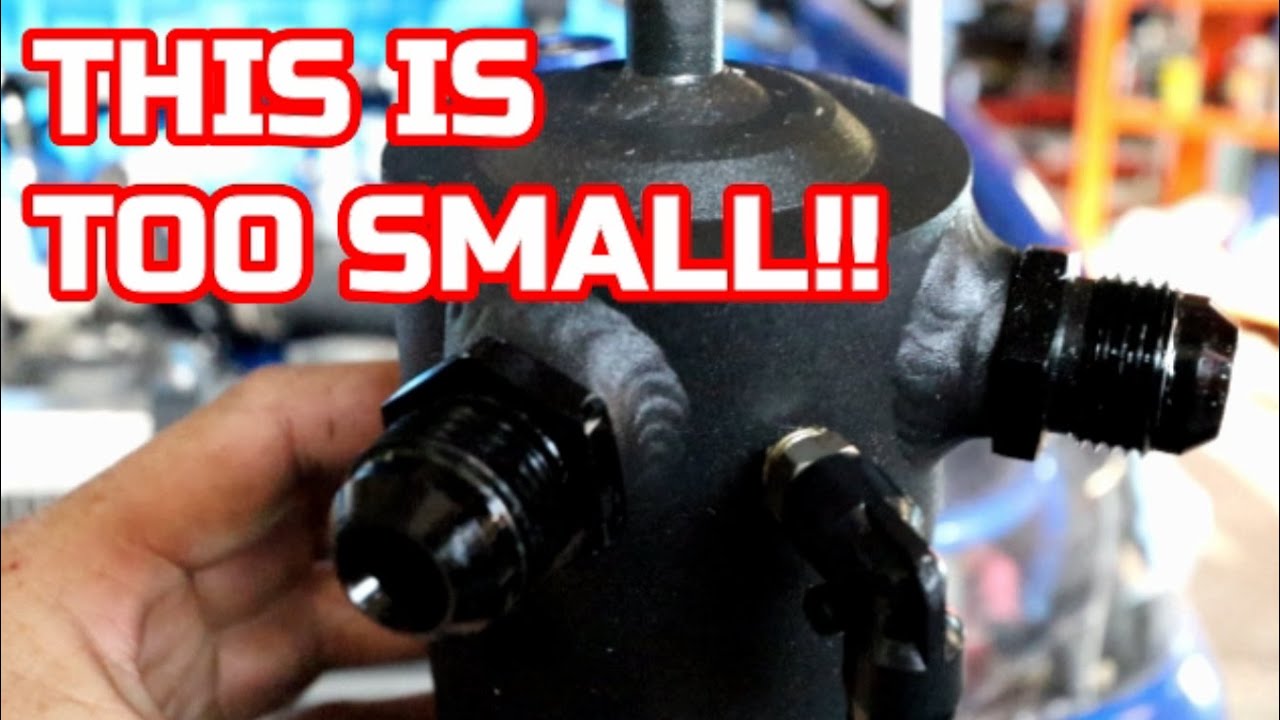 How to make a custom oil catch can