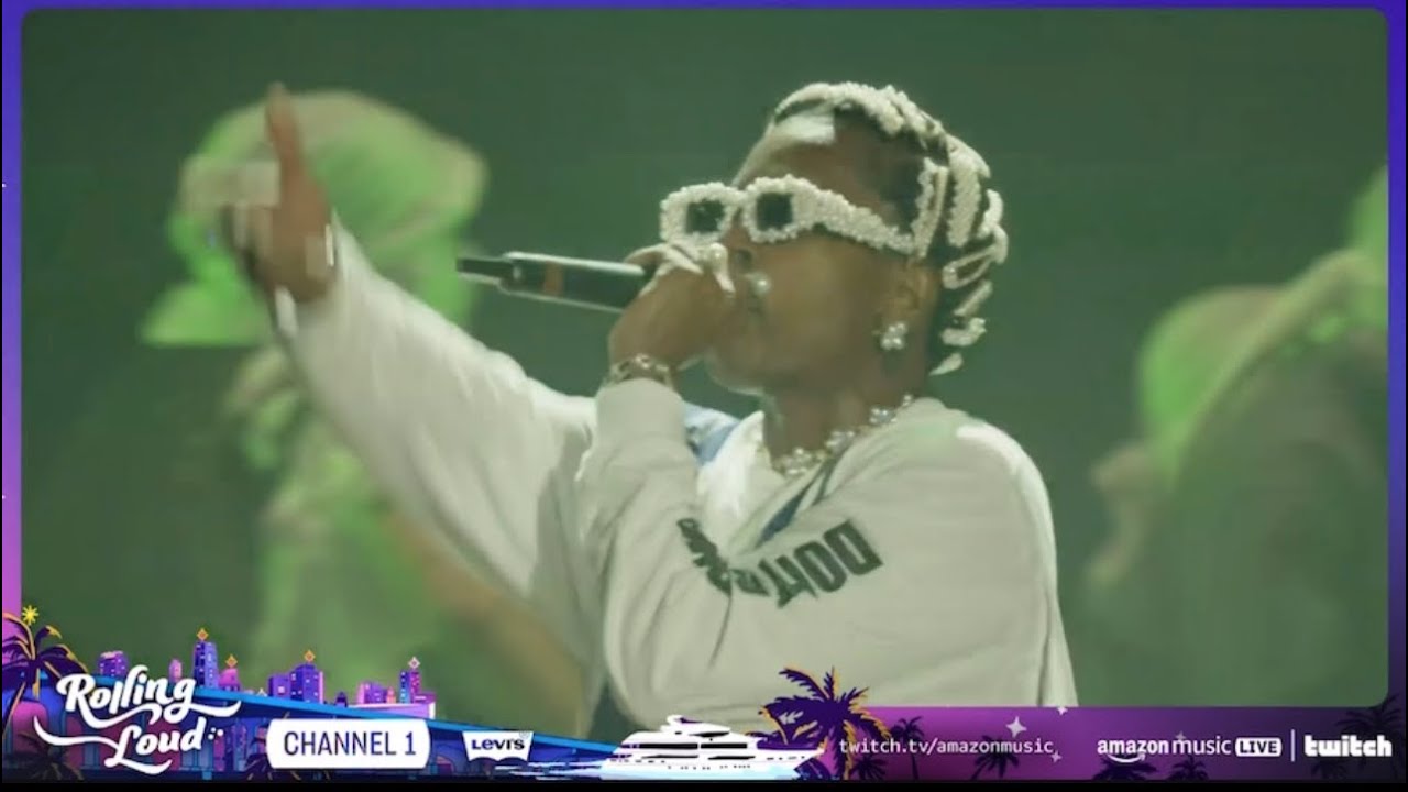 ASAP ROCKY Live  Performance @ Rolling Loud 2023 (FULL SET)
