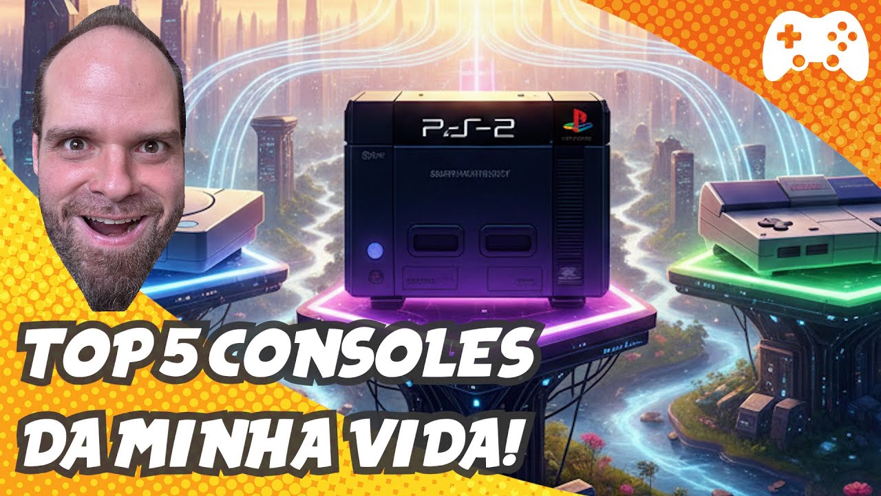 Os 5 Melhores Consoles de Todos os Tempos Para Mim