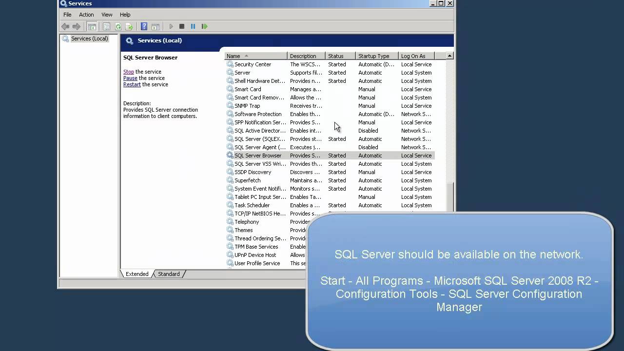 Installing MS SQL Express 2008 R2 on Windows 7 x64 + KeyGroupware - Collaboration Software