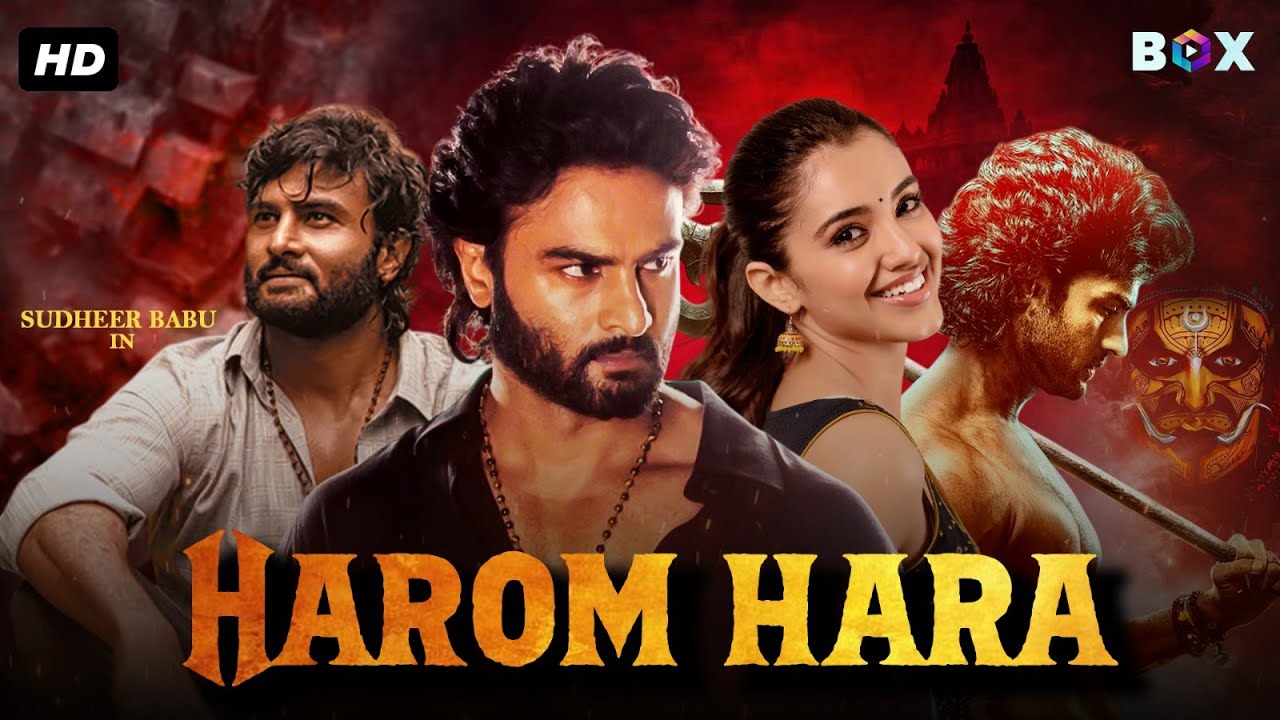Sudheer Babu's HAROM HARA Full Hindi Dubbed Action Movie | Malvika Sharma, Sunil | South Movie