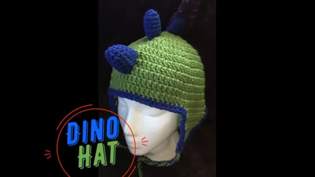 Dinosaur Ear Flap Hat