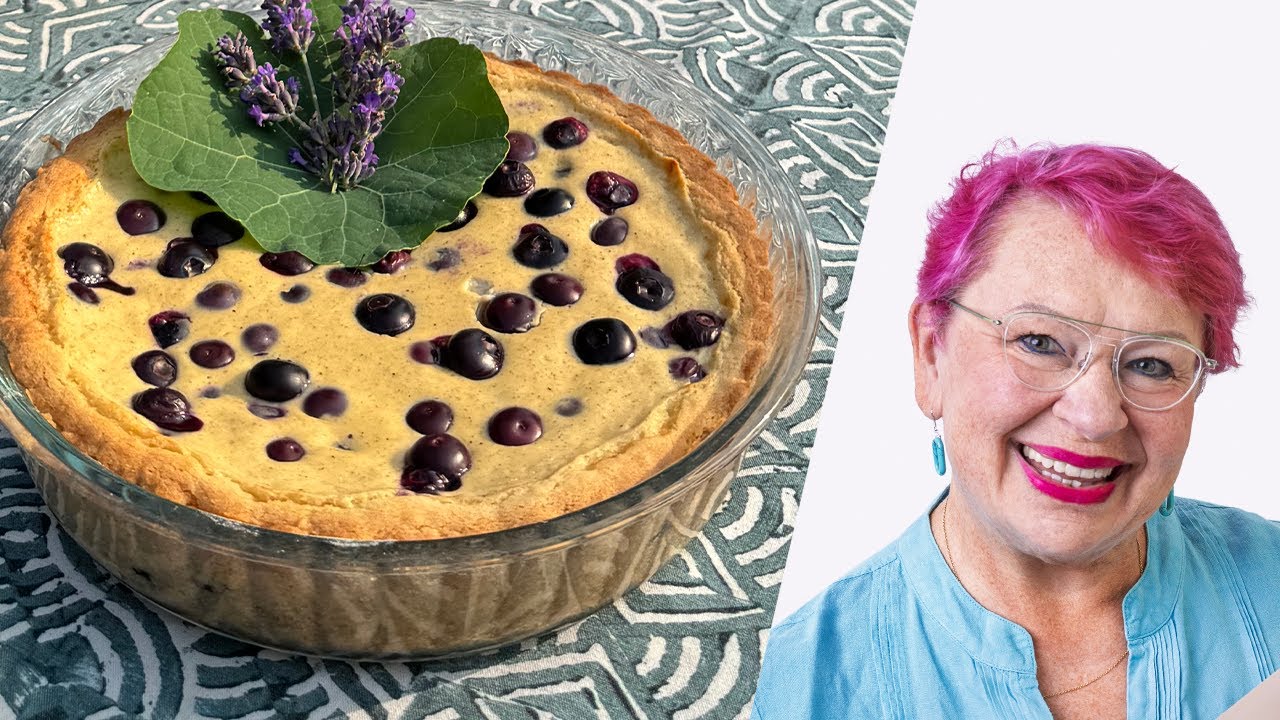 🥧 FINSK&Yacute; BORŮVKOV&Yacute; KOL&Aacute;Č 😍 Jednoduchost ze zakysanky ⭐️