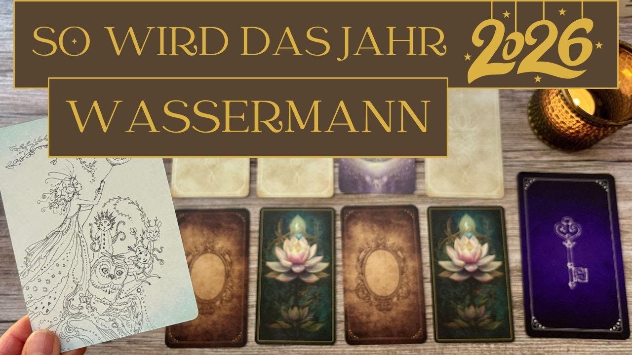 Wassermann ✨ 2026 ✨ Das Jahr der Hoffnung - Dein Herz erfährt Heilung | Tarot Jahresreading