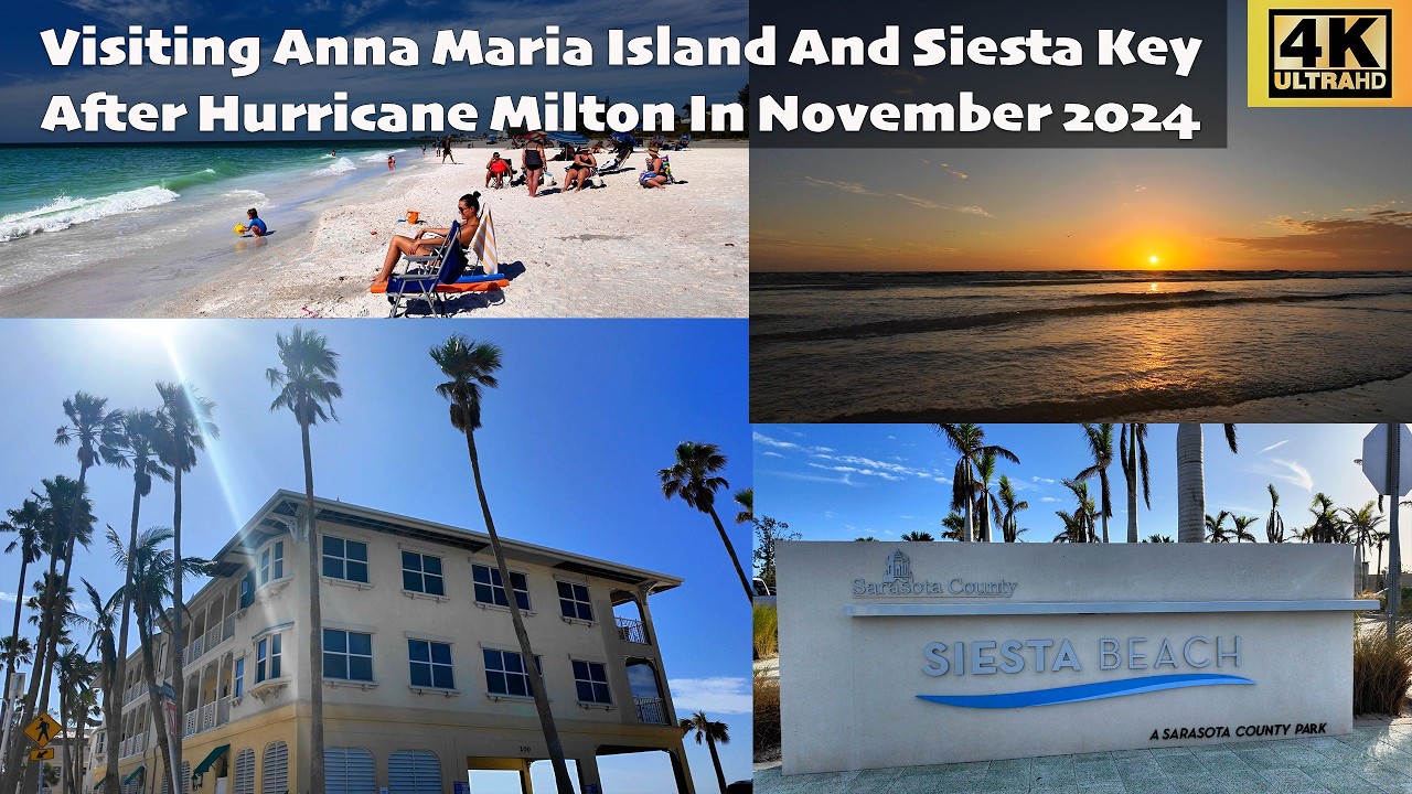 Our Trip To Anna Maria Island And Siesta Key After Hurricane Milton In November 2024