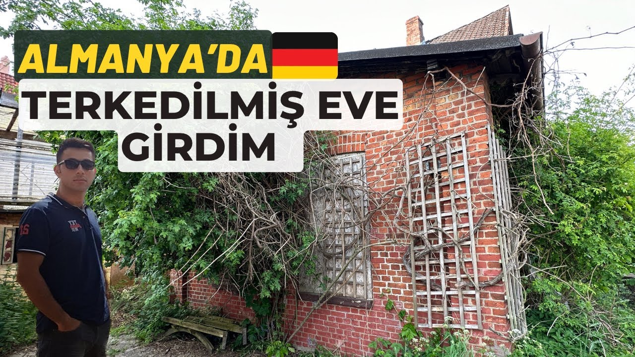 ALMANYA’DA TERK EDİLMİŞ BİR EVE GİRDİM BURDA YAŞAYANLARIN BAŞINA GELMEYEN KALMAMIŞ !