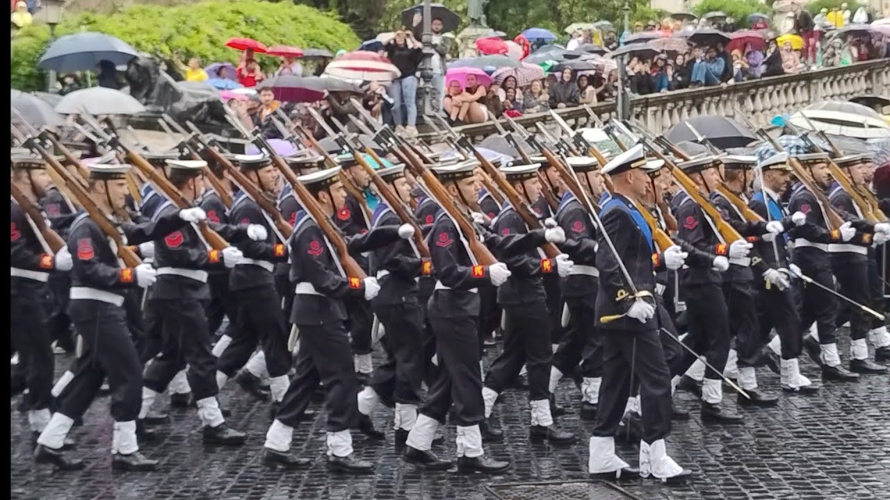2 Giugno 2024: Scuola Morosini, Accademia, Unità mista Navale, Specialità, 3° Reg. San Marco e Mezzi