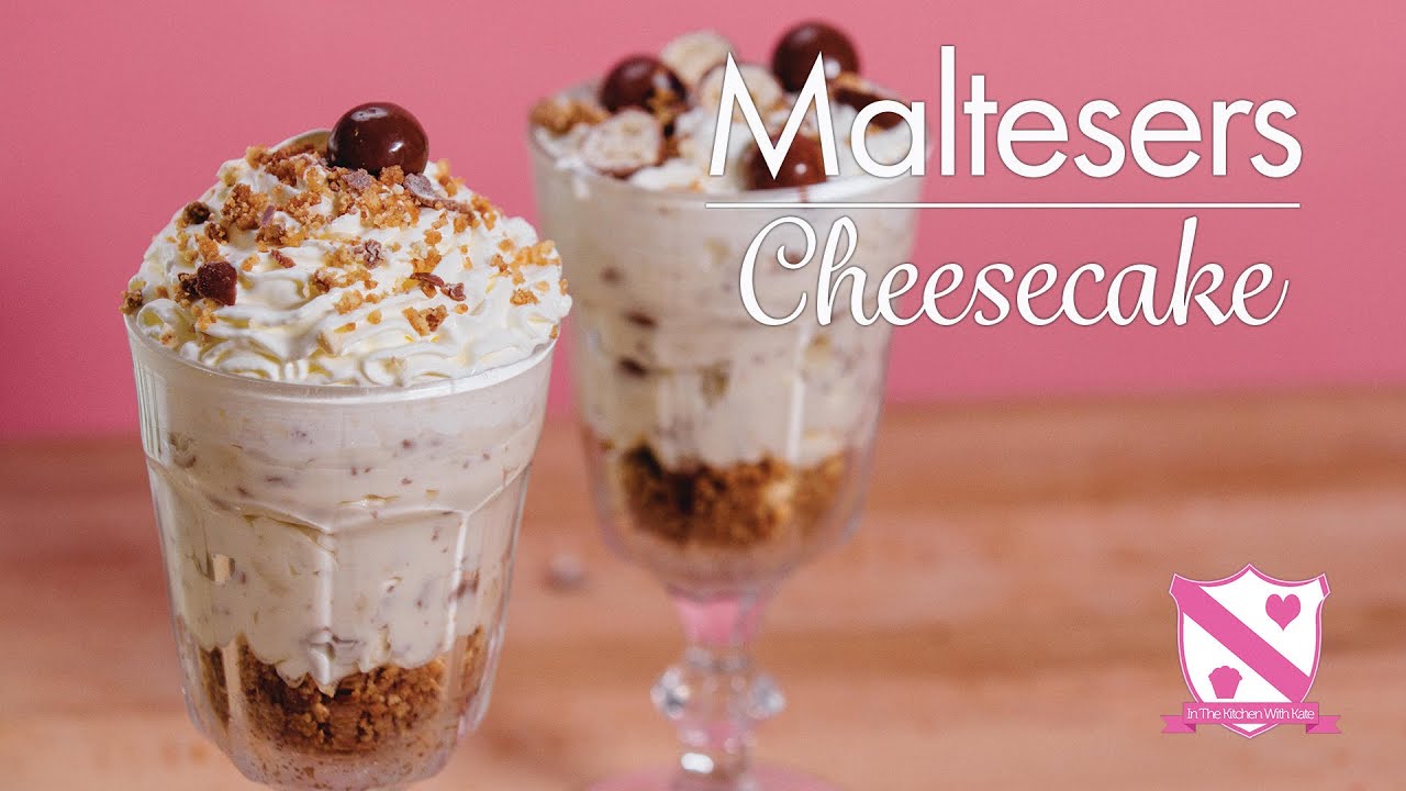 Malteser Cheesecake - In The Kitchen With Kate