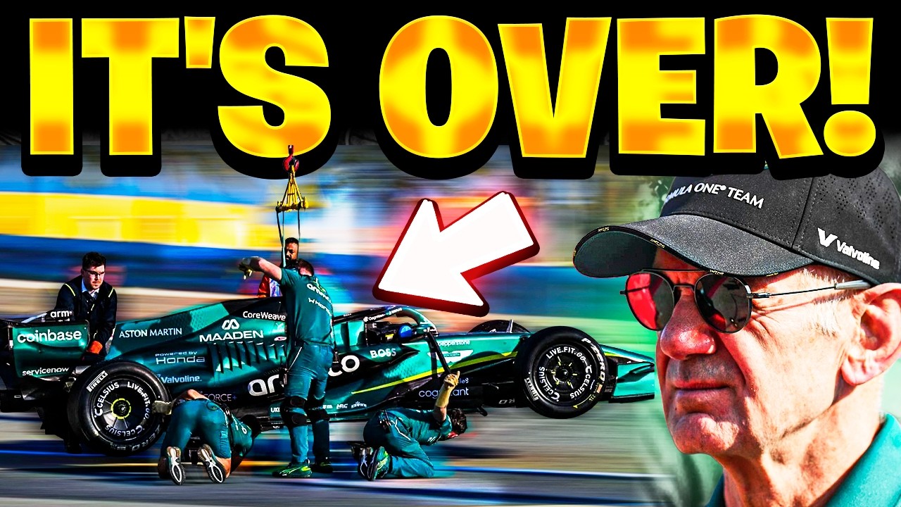 Newey Just LEAKED Aston Martin Is Impossible To Finish Australian GP Due To Vibrations